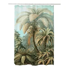 Sprchový záves 175x180 cm Vintage Palm - Madre Selva