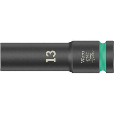 Wera 004830 Nástrčná hlavica 1/2" so šesťhranom 13 mm typ 8790 C Impaktor Deep