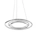 LED luster Livorno 60 Chrome