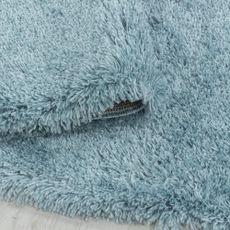 Modrý okrúhly koberec ø 160 cm Fluffy – Ayyildiz Carpets
