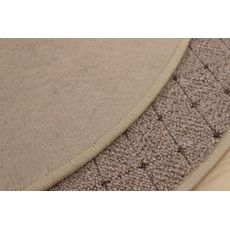 Condor Carpets , Kusový koberec Udinese béžový new kruh, 200x200 (priemer) kruh, béžová, chodba / predsieň