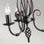 Elstead ART3-BLACK - Luster na reťazi ARTISAN 3xE14/60W/230V
