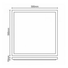 LED Podhľadový panel LED/40W/230V 4500K