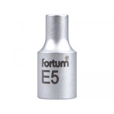 Hlavice nástrčná vnútorné TORX, 1/4", E 5, L 25mm, 61CrV5