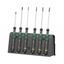 Wera 118152 Kraftform Micro 2035/6 B skrutkovače pre elektroniku (sada 6 kusov a stojan)