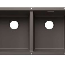 Blanco Subline 350/350 - Silgranitový drez, 76x46 cm, sivá vulkán 527827