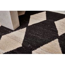 Diamond Carpets India , Ručne viazaný kusový koberec Alberta DESP P114 Dark Coffee Mix, 300x400, hnedá, chodba / predsieň