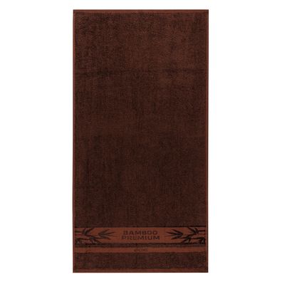 4Home Uterák Bamboo Premium tmavohnedá, 50 x 100 cm