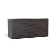 Záhradný box Woodebox hnedá, 280 l, 116 x 55 x 44 cm