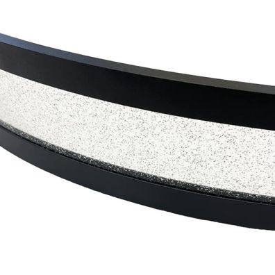 LED Stmievateľný luster na lanku LED/45W/230V čierna + diaľkové ovládanie