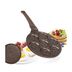 Banquet Panvica na lievance s nepriľnavým  povrchom Granite Brown Smile, 26 cm