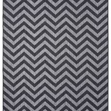 NORTHRUGS - Hanse Home koberce Kusový koberec Twin Supreme 105472 Palma Night Silver – na von aj na doma - 80x350 cm