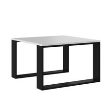 Konferenčný stolík MODERN MINI - biela / čierna