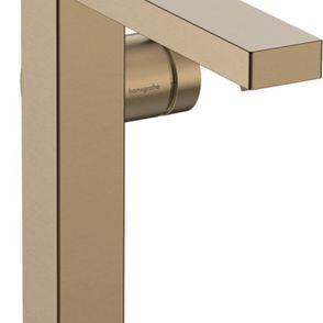 Umývadlová batéria Hansgrohe Tecturis E bez výpuste kartáčovaný bronz 73041140