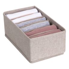 Béžový organizér do zásuvky s priehradkami Bigso Box of Sweden Drawer, 16,5 x 11 cm