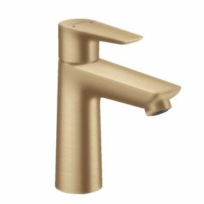 Umývadlová batéria Hansgrohe Talis E s výpusťou kartáčovaný bronz 71710140