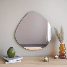 Kalune Design Dekorativní nástěnné zrcadlo Besso 60 cm černé