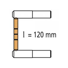 Náhradné rameno pre pneumatické bodovacie kliešte GYS typ RX1