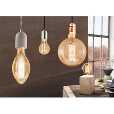 Eglo 32522 - Luster na lanku YORTH 1xE27/60W/230V