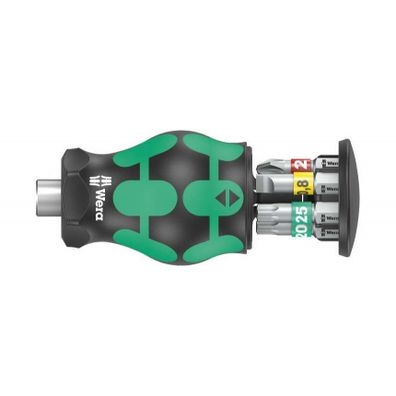 Wera 008873 Kraftform Kompakt držiak na bity so zásobníkom 1 (sada 6 kusov)
