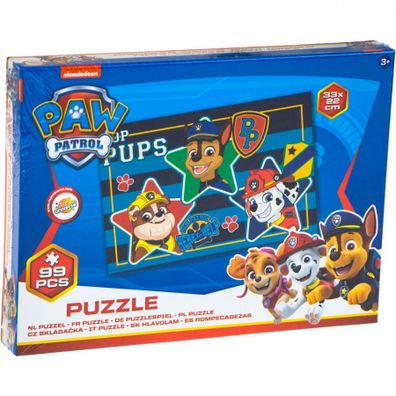 Puzzle pre chlapcov Labková patrola - Paw Patrol - 99 dielikov