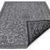 NORTHRUGS - Hanse Home koberce Kusový koberec Twin Supreme 105452 Leyte Night Silver – na von aj na doma - 200x290 cm