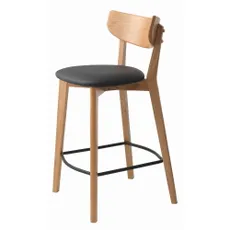 Barová stolička z dubového dreva Unique Furniture Pero