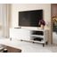 CAMA MEBLE Abeto 150 tv stolík biela / biely lesk