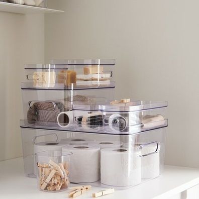 SmartStore Veko k úložnému boxu Compact Clear L, L