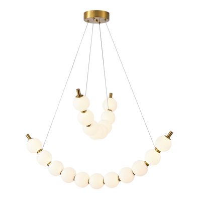 LED Luster na lanku LED/19W/230V 3000K