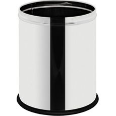 Kancelársky odpadkový kôš 7 L, nerez lesklý