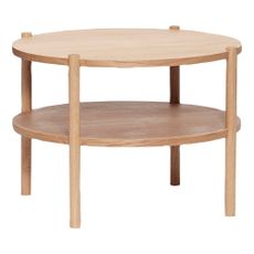Okrúhly konferenčný stolík v dekore duba ø 60 cm Acorn - Hübsch
