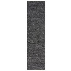 Flair Rugs koberce Ručne tkaný behúň Minerals Dark Grey - 60x230 cm