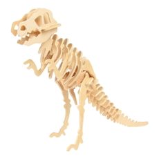 Drevené 3D puzzle dinosaurus Rex London Tyrannosaurus