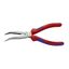 Polkruhové kliešte s čepeľami (so zobákom) 200 mm KNIPEX 26 22 200 - leštená hlava, viaczložkové puzdrá