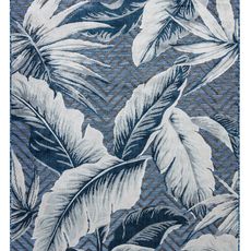 Dywany Łuszczów Kusový koberec Botanic 65242 Feathers navy – na von aj na doma - 78x150 cm