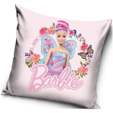 Vankúš Barbie - motív Motýlia princezná - 40 x 40 cm