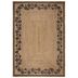 Flair Rugs koberce Kusový koberec Printed Jute Maisie Natural/Black - 120x170 cm