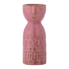 Ružová ručne vyrobená váza z kameniny (výška 14,5 cm) Embla – Bloomingville
