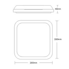 Lucide 79193/24/31 - LED Kúpeľňové svietidlo TISIS LED/24W/230V IP54