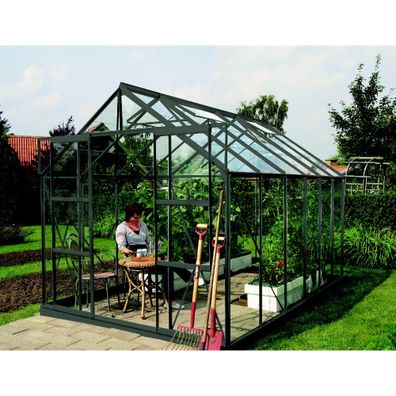 Skleník VITAVIA URANUS 6700 číre sklo 3 mm zelený