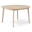 Okrúhly rozkladací jedálenský stôl v dekore duba a prídavnou doskou ø 130 cm Single – Hammel Furniture