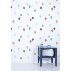 Detská tapeta 10 m x 50 cm Flying Ballons – Lilipinso