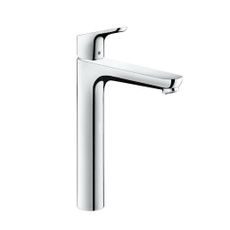 Vysoká umývadlová batéria Hansgrohe Focus s výpusťou chróm 31531000