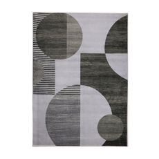Devos Caby (DC Carpets) , TRHÁK: Kusový koberec Isphahan 84634 Cream/Anthracite, 80x150, šedá, obývacia izba