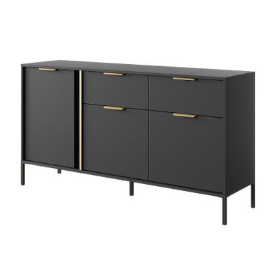 Komoda LARS 153 3D2S Antracit