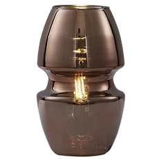 Stolová lampa ISA, medené sklo