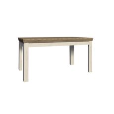 Rozkladací jedálenský stôl Royal ST 160 cm Biela - dub