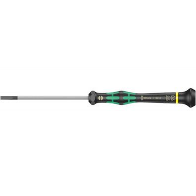 Wera 118012 Plochý skrutkovač 0,6x3,5x80 mm na použitie v elektronike Kraftform Micro typ 2035