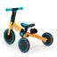 KINDERKRAFT 3v1 detské odrážadlo 4TRIKE žltá/tyrkysová